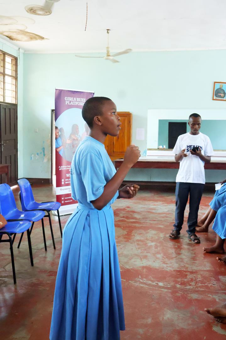 Empowered Tanzanian girl